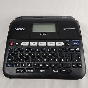 Brother Printer PTD450 PC Connectible Label Maker - Black